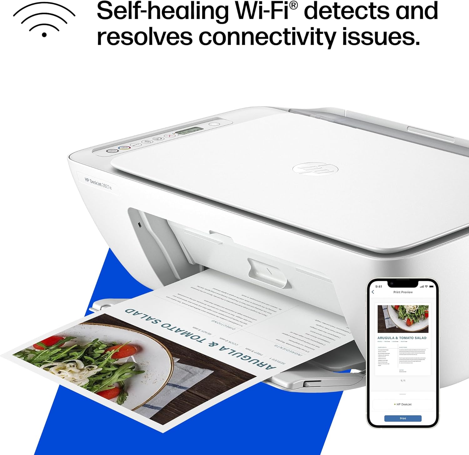 DeskJet 2827e Wireless All-in-One Color Inkjet Printer with Print, Scan & Copy for Everyday Home Printing - Image 5