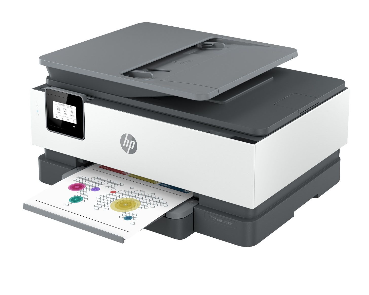 OfficeJet 8015e Wireless All-in-One Color Inkjet Printer with Print Scan Copy for Office Use - Image 2