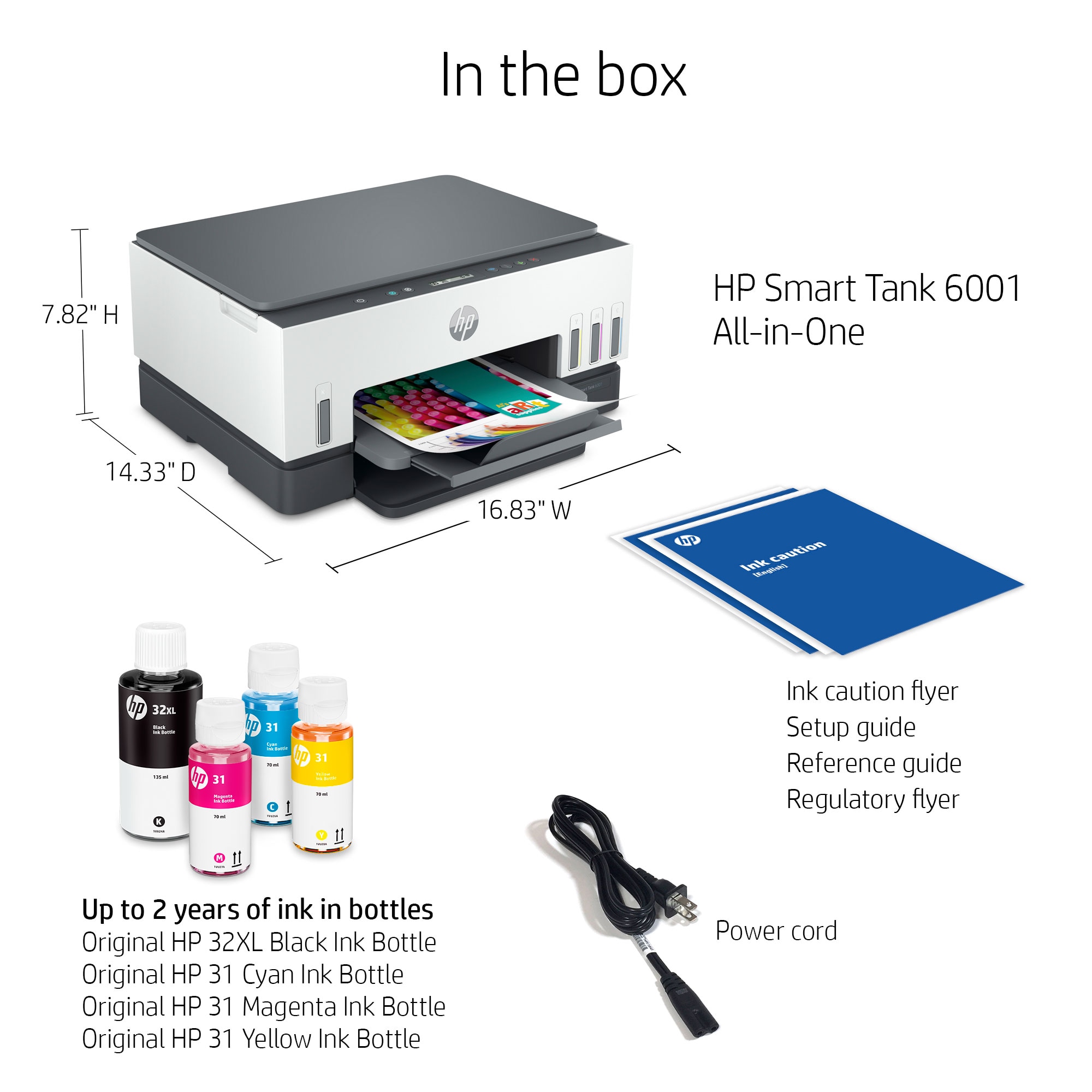 Smart Tank 6001 Wireless All-in-One Ink Tank Printer for Home and Office Use - Image 5