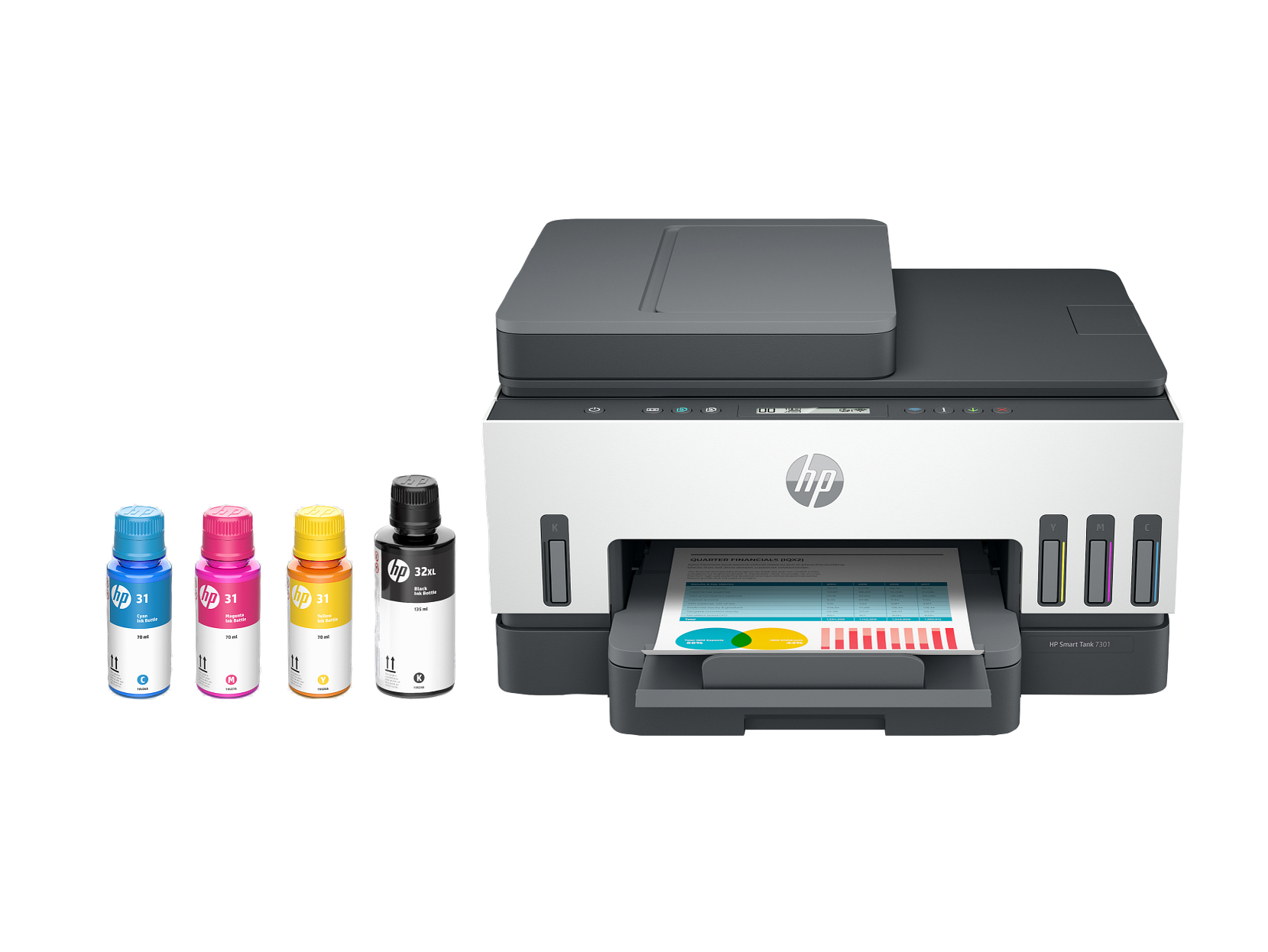 Smart Tank 7301 Wireless All-in-One Ink Tank Printer for Home and Office Printing